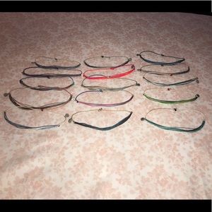 15 Pura Vida bracelets